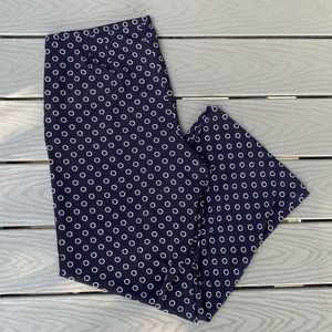 Talbots patterned dress pants